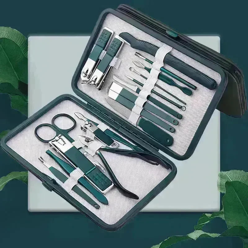 Pedicure Knife Nail Clippers Set Box Manicure Implement Nail Clippers Set - EX-STOCK CANADA
