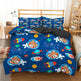 Cartoon Bedding Set Aerospace Astronaut Duvet Cover Quilt Cover Double Bed EX-STOCK Canada 