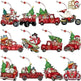 24 PCs Christmas Wooden Hanging Ornaments - EX-STOCK CANADA