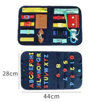 New Busy Book Children's Busy Board Dressing And Buttoning Learning Baby Early Education Preschool Sensory Learning Toy - EX-STOCK CANADA