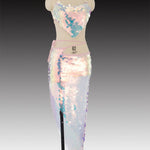 Indian Dance Suit Ethnic Latin Dance Sequins - EX-STOCK Canada