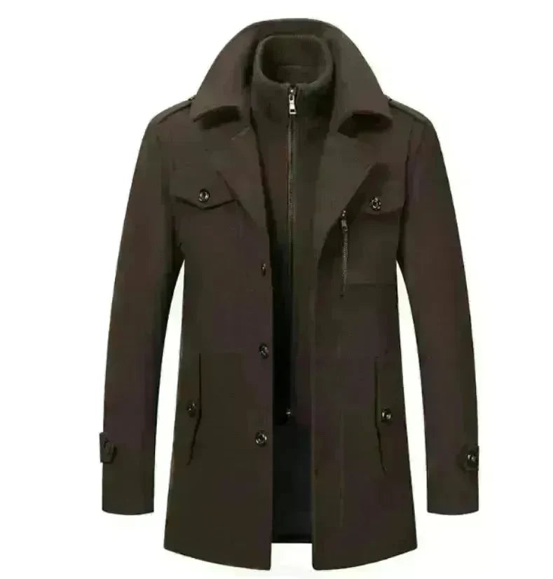 Cold-resistant Plus Cotton Woolen Men's Jacket - EX-STOCK CANADA