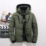 Outdoor Leisure Winter Thickened Hooded Men's Winter Puffer Coat - EX-STOCK Canada