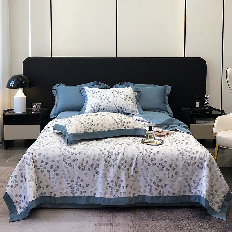 Tencel Summer Duvet Four-piece Washed Silk EX-STOCK Canada 