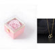 Fashion Acrylic Rotating Valentine Rose Jewelry gift Box - EX-STOCK Canada