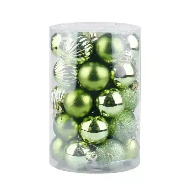 34 Christmas Ball Set 4cm Christmas Ornaments - EX-STOCK CANADA