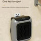 Remote Control Mini Fan Room House Space Heater Warm Artifact - EX-STOCK CANADA