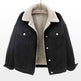 Lamb Wool Thickened Plus Velvet Denim Jacket Women EX-STOCK Canada 