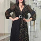 Deep V-neck Dress European And American Elegant Fashion Simple Sexy - EX-STOCK CANADA