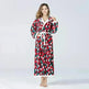 Christmas Sleepwear Women Fleece Hooded Bathrobe Plush Long Robe Winter - EX-STOCK CANADA