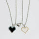 Magnetic Heart-shaped Mosaic Necklace Fashion Personality Couple Love Necklace For Valentine's Day - EX-STOCK Canada
