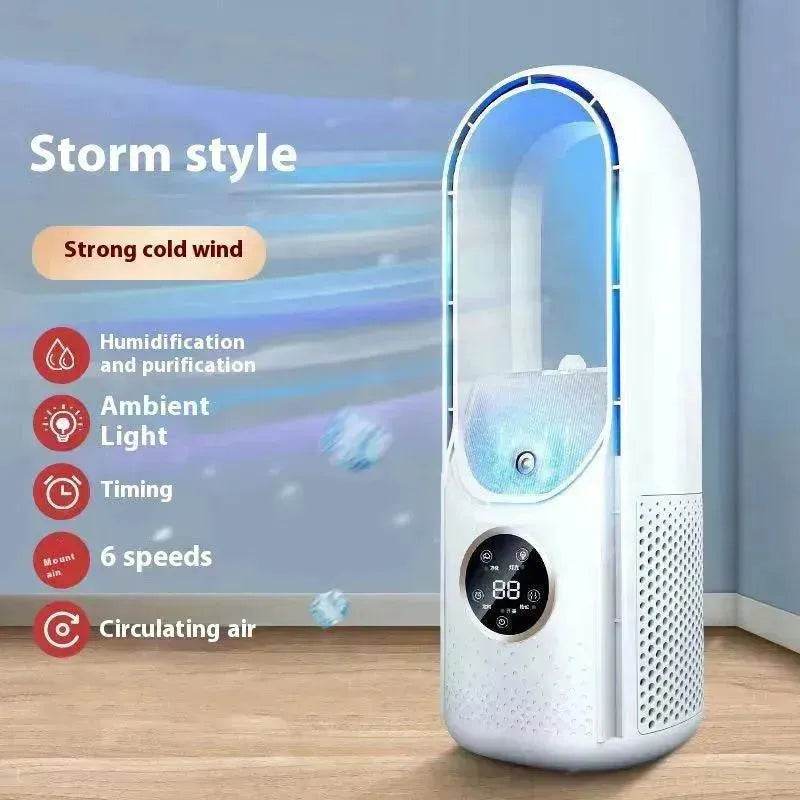 Desktop USB Thermantidote Spray Mute Bladeless Fan - EX-STOCK Canada