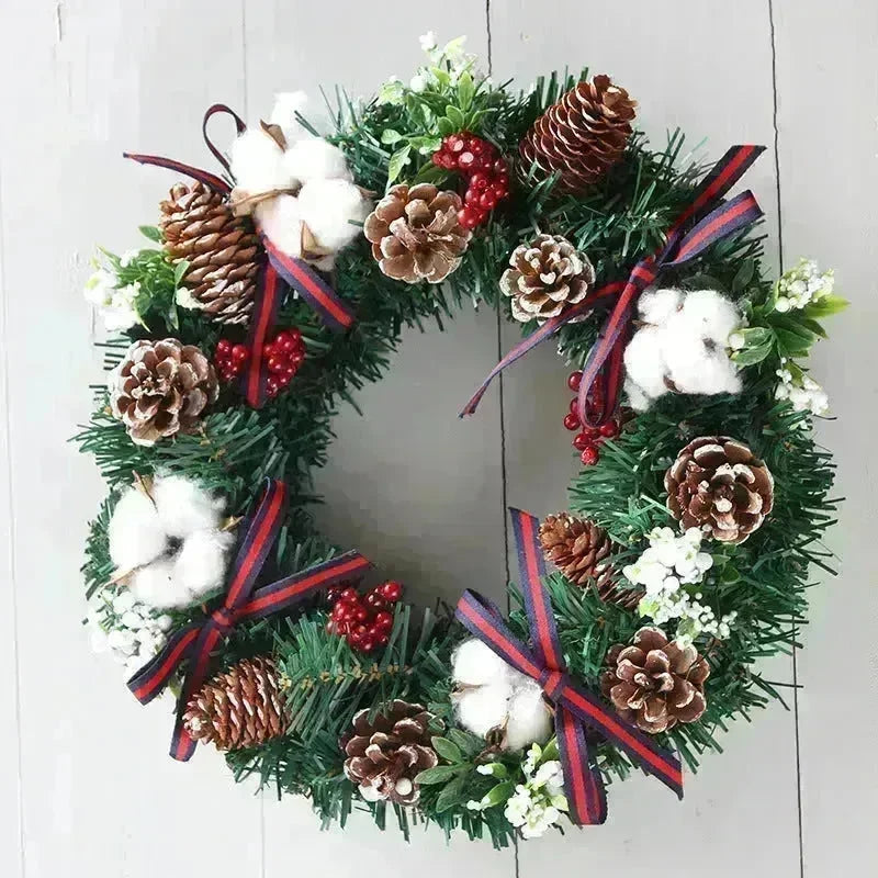 30cm 40cm Christmas Wreath Ornaments Christmas Wreath - EX-STOCK CANADA