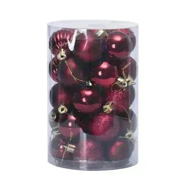 34 Christmas Ball Set 4cm Christmas Ornaments - EX-STOCK CANADA