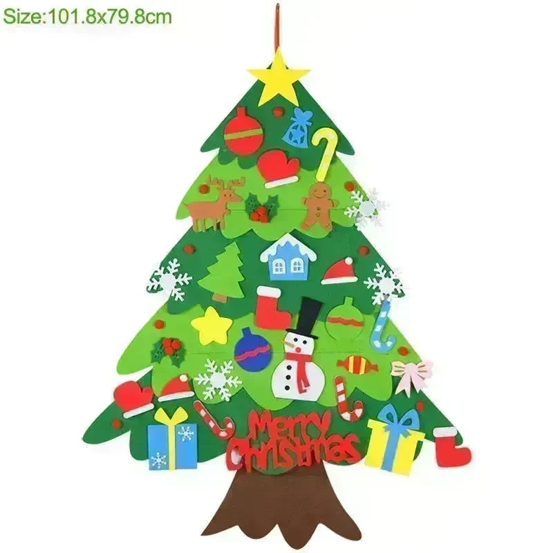 DIY Felt Christmas Tree Ornaments For Kids - EX-STOCK CANADA