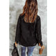 Black Ripped Shirt Denim Long Sleeve Coat Jacket Women - EX-STOCK CANADA
