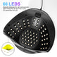 UV LED Nail Lamp, Nail Dryer For Gel Polish, 3 Timers Curing Lamp Professional Nail Light, 66Pcs Uv Beads And Automatic Sensor EX-STOCK Canada 