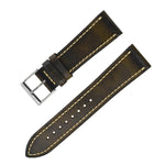 Wax Leather Watch Strap Watch Band Genuine Leather Genuine Leather Watch Band Soft Thin - EX-STOCK Canada