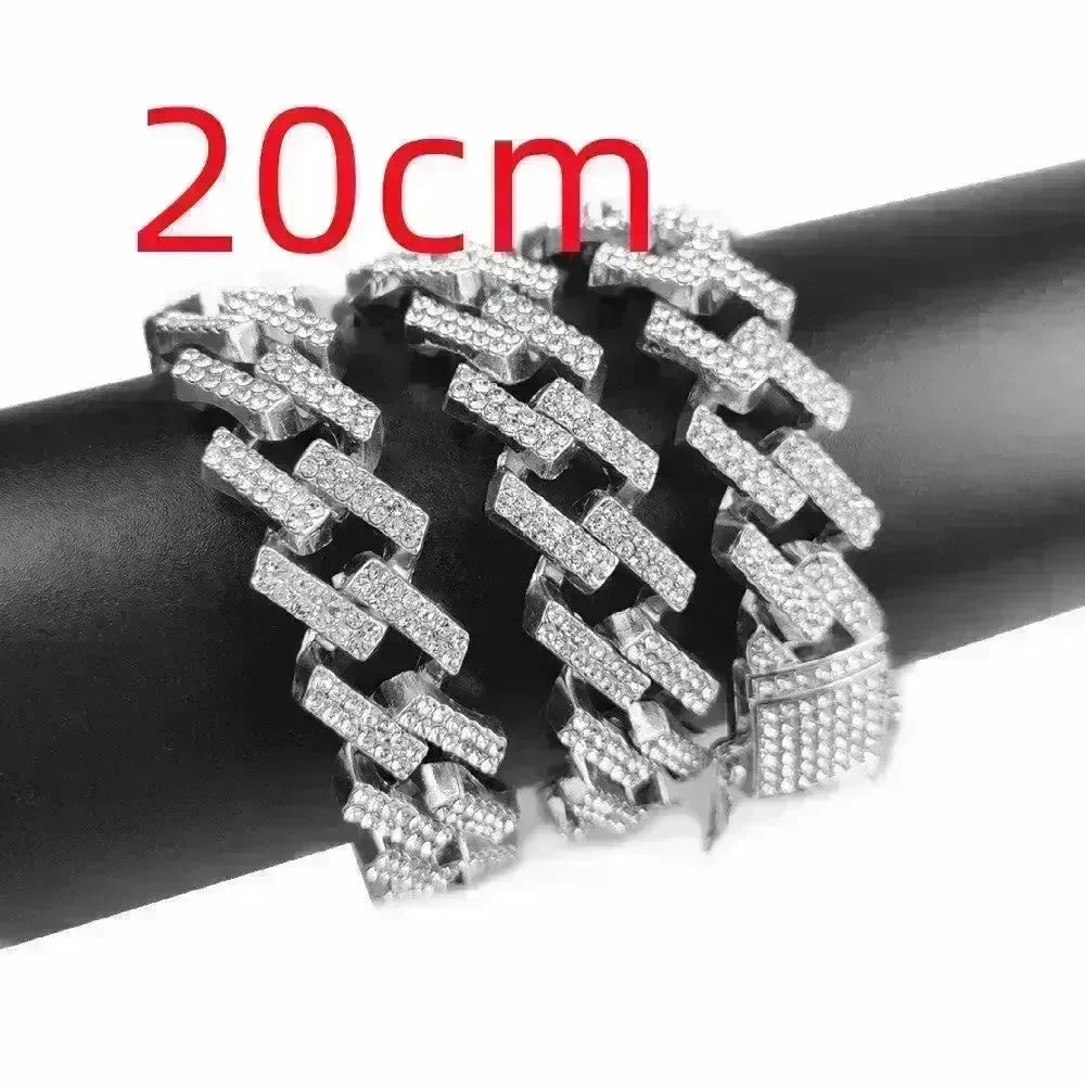 Men's Hip Hop Cuban Link Chain Bracelet - EX-STOCK CANADA