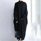 Loose Oversize Midi Turtleneck Winter Sweater Dress - EX-STOCK Canada