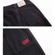Contrasting Color Of Black And Red Workwear With Pocket Trousers - EX-STOCK Canada