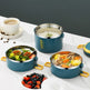 Stainless Steel Microwave Oven Sealed Insulated Lunch Box With Lid EX-STOCK