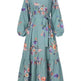 Turkish Muslim Women's Long Sleeve Printed Robe - EX-STOCK Canada