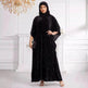 Black Abaya Hijab Jilbab Abaya for ArabMiddle East Arab Dubai Islamic Wear for Women Eid Jalabiya for Women Abaya Khimar set - EX-STOCK Canada