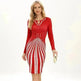Digital Printing Long Sleeve Temperament Dress Women - EX-STOCK CANADA