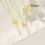 Diy Design Name Personality Unique Butterfly Necklace - EX-STOCK CANADA