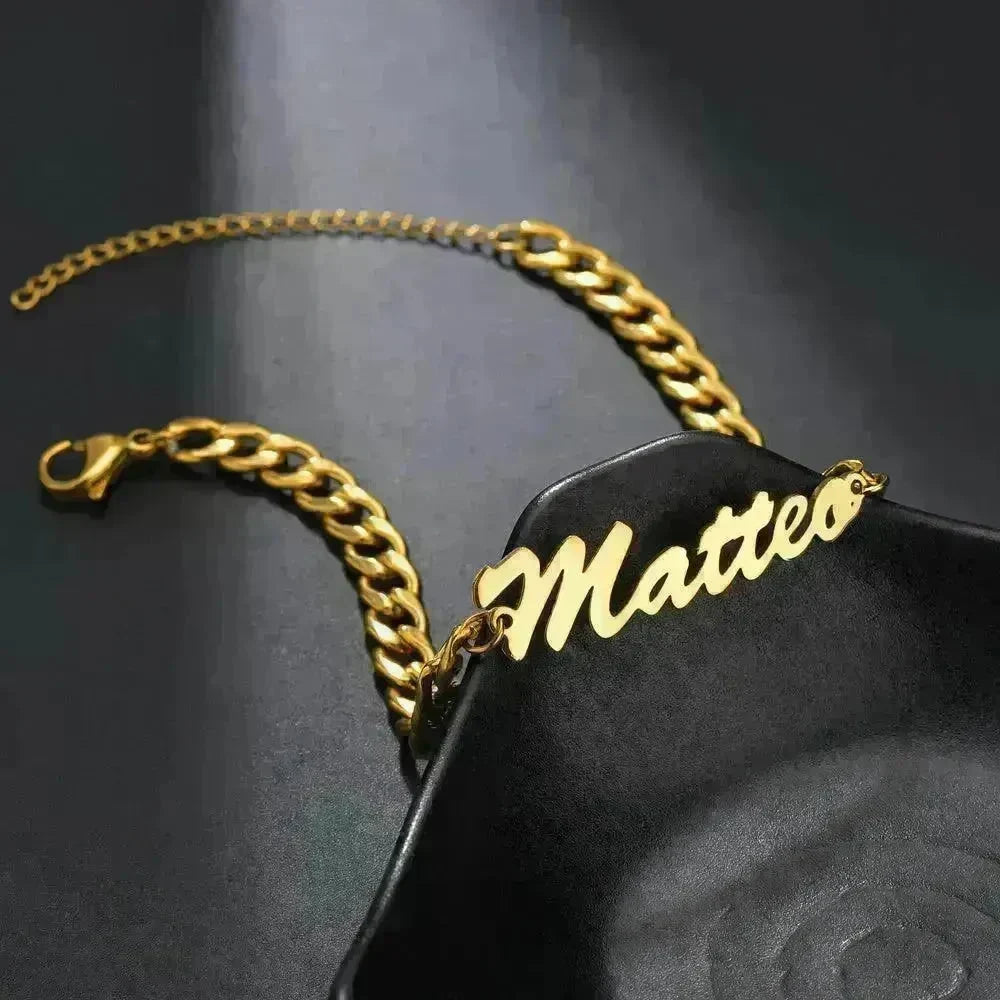 DIY Personalized Custom Stainless Steel Name Jewelry - EX-STOCK CANADA