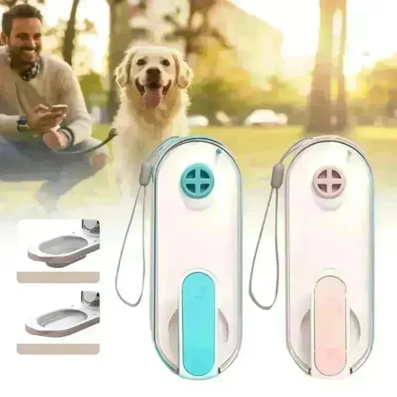 Dog Water Bottle Foldable Dog Water Dispenser For Outdoor Walking Portable Leak Proof Pet Water Bottle For Travel Dog Pet Products - EX-STOCK CANADA