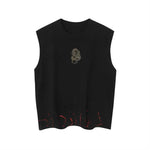 Dragon Totem Printed Waistcoat - EX-STOCK Canada