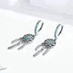Dream Catcher Dangle Drop Butterfly Earrings - EX-STOCK CANADA