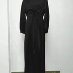 Dubai Middle East Kaftan Abaya Turkey Satin Dress. - EX-STOCK Canada