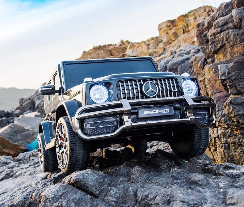 2026 24V Mercedes Benz AMG G63 G Wagon DELUXE 2 Seater Kids Ride On Car With Remote Control 