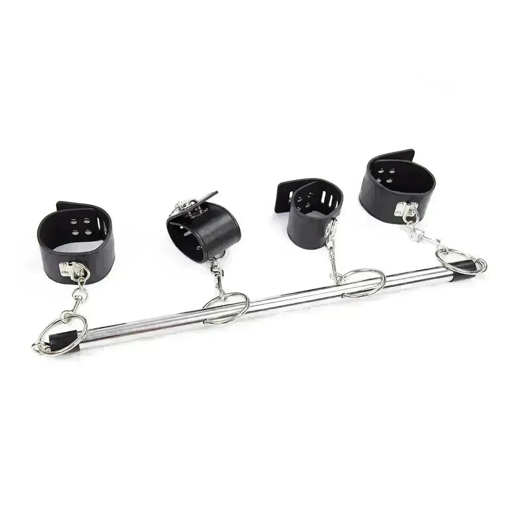 BDSM Toys Women Products Iron Tube Handcuffs Footcuffs Bondage Sets Bundled Toys - EX-STOCK CANADA