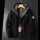 Men Winter Plus Size Men's Brushed Fleece Quarter Zipper Hoodie Sweatshirt Pullover - EX-STOCK CANADA