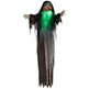 6' Life Size Decoration Animatronic Green Big-mouth Monster Outdoor Halloween, Sound And Motion Activated EX-STOCK Canada 