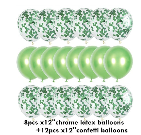 Sequined Latex Balloons for Birthday & Wedding Decorations – 12 Inch Colorful Party Balloons