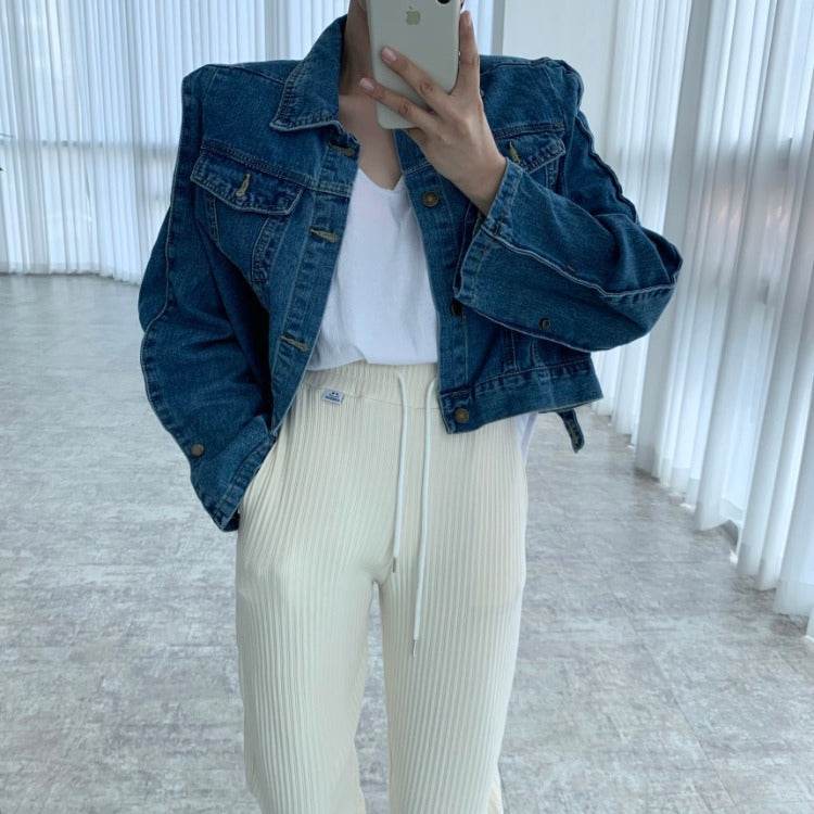 Design Loose Denim Jacket For Women - EX-STOCK Canada