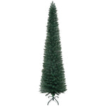 7FT Artificial Christmas Tree Xmas Pencil Tree Holiday Home Indoor Decoration With Foldable Black Stand For Party, Green EX-STOCK Canada 