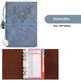 Notebook A6 Leather Loose-leaf Tally Book Note Pad  Memo Note Book - EX-STOCK CANADA