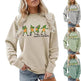 Women's Christmas Printed Long Sleeved Pullover Sweatshirt - EX-STOCK Canada