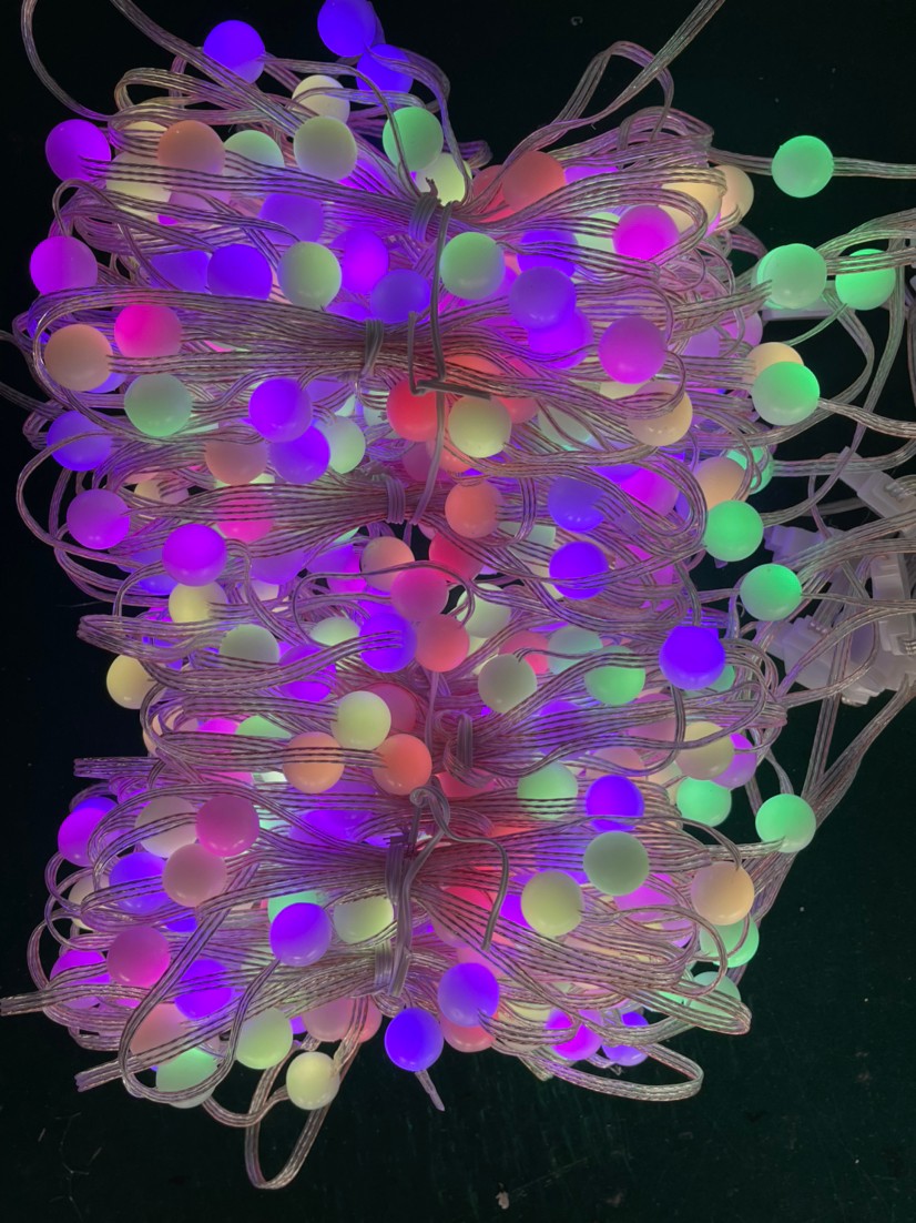 Bluetooth RGB LED Curtain String Lights — product view 10 of 12 | EX-STOCK