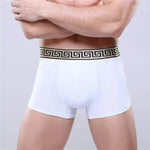 Men's Cotton Boxer Briefs Casual Solid Color Mid Waist underwear - EX-STOCK Canada
