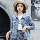 Korean Version Of The Loose Student's New Trendy All-match Net Red College Style Simple Denim Jacket Women - EX-STOCK Canada