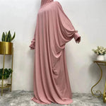 Batwing Sleeve Plain Abaya for ArabArab Women Eid Jalabiya for Women Islamic Wear for Women - EX-STOCK Canada