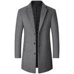 Autumn And Winter Woolen Trench Coat Men | EX-STOCK product gallery photo 10