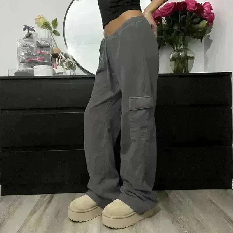 European And American Style Straight Exercise Casual Pants Women - EX-STOCK CANADA
